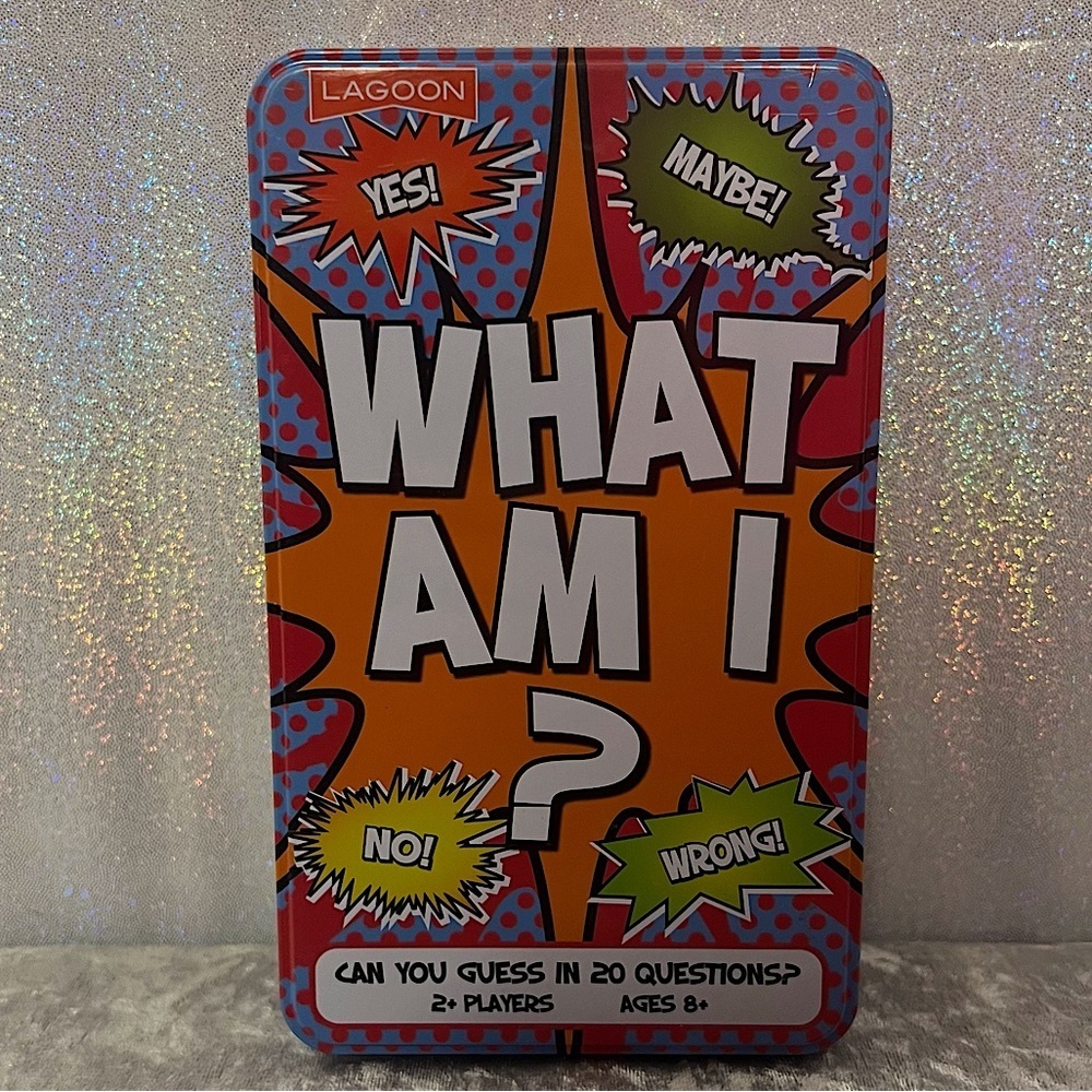 What am I board game card game family game night funny hilarious silly holidays